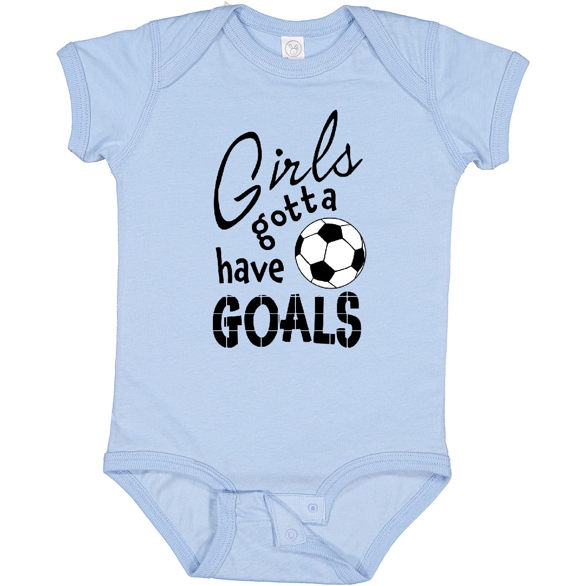 Inktastic Girls Gotta Have Goals Soccer Girls Baby Bodysuit