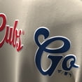 thumbnail image 5 of Unisex Fanatics  Tan Chicago Cubs Spirit Jersey Fleece Crewneck Pennant Sweatshirt, 5 of 5