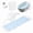 White#2, variant on Portable Bubble Bath Mat for Bathtub, Electric Bubble Machine with Remote Control, 6-Speed Bubbles, Easy to Clean, Space-Saving Design for Home Spa