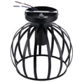 thumbnail image 2 of Light Fixture,E27 Rustic Cage Chandelier Pendant Lamp Shade Pendant Light Shade Unparalleled Experience, 2 of 6
