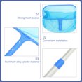 thumbnail image 5 of KAKOWELY Swimming Pool Cleaner Pool Skimmer Net with Detachable Telescopic Pole Pool Net,41.34X"X16.14"X11.81", 5 of 5