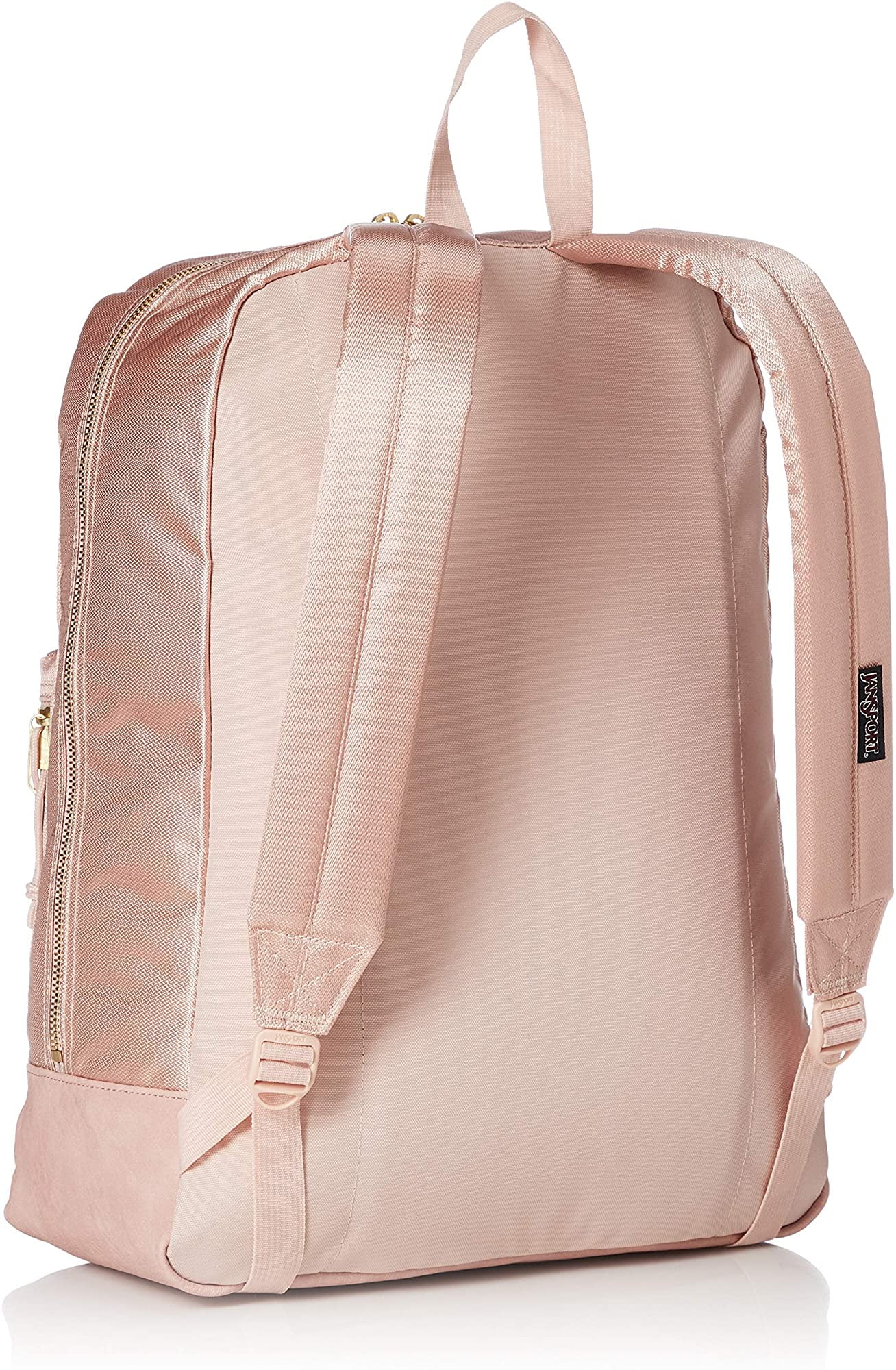 rose gold jansport backpack
