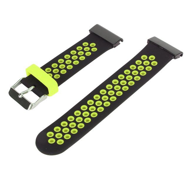 Sport Strap, 2 Color Breathable Silicone Bands Adjustable Replacement Wrist Band