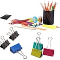 thumbnail image 5 of 24 Pieces Large Binder Clips,1.6Inch Width,Paper Clips Large for Office Supplies (Colors) …, 5 of 7
