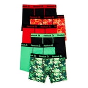 Reebok Toddler Boys' Performance Boxer Briefs, 6-Pack, Sizes 2T-5T