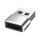 thumbnail image 1 of Seitruly Convertidor USB Dispositivo de conversión Adaptadores de enchufe Accesorio de teléfono sensible Cable de conexión rápida Plásticos Metal Teléfono y Comunicación Plata, 1 of 6