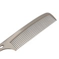 thumbnail image 1 of Peine de Masaje antiestático Ecomeon Peine de Pelo Profesional Acero Inoxidable Negro Black01, 1 of 6