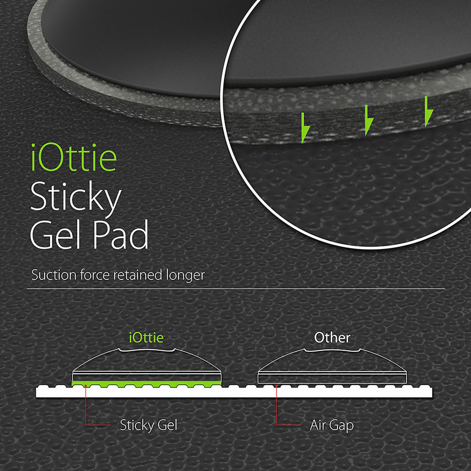 iOttie Easy View Universal Car Mount Holder for iPhone 5/5C/5S/6/6S/SE, Galaxy S5/S6/S7, S6/S7Edge - image 5 of 6