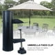 thumbnail image 3 of COSMOBETTY Soporte Fijo Negro Para Sombrilla De Patio Con Abrazadera Para Y, 3 of 7