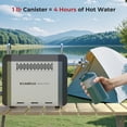 thumbnail image 3 of Calentador de agua portátil CAMPLUX Nano 3 Pro alimentado por batería, 3 of 8