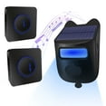 thumbnail image 1 of Riwcyla Solar Driveway Alarm 984ft Long Wireless Driveway Alarm IP60 Weather Resistant Infrared Motion Sensor Detector DIY Alert System Monitor and Property 1 Receiver and 2 Sensor, 1 of 6