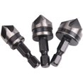 thumbnail image 1 of EcoNesxp 1.5mm Countersink Set for Wood Metal Quick Change Drill Bits, 1 of 5