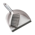 thumbnail image 1 of LNGOOR Mini Dustpan and Brush Set  Nesting Snap-On Design  Portable  Compact Dust Pan and Hand Broom for Cleaning  Daily Cleaning Necessity Plastic Mini Dustpan Set, 1 of 6
