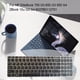 thumbnail image 4 of Reemplazo del teclado del ordenador portátil para HP EliteBook 755 G3 850 G4 Frame de plata no apunteado Teclado ultrafino PS / 2 Interfaz Negro Eigraketly EL006163-00B, 4 of 5