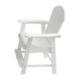 thumbnail image 6 of Trilenars Tall Adirondack Chairs Set Of 2, All-weather HDPE Adirondack Bar Stools With Armrest, Patio Bar Chair For Outdoor Garden Backyard Lawn Balcony Deck, 6 of 8