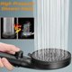 thumbnail image 4 of Shower Head, 5 Modes 120mm Large Panel Shower Head High Pressure with Filter, 4 of 5