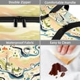 thumbnail image 4 of Landscape Double Layered Insulated Refrigerated Lunch Bag with Large Capacity - Hand Carry Meal Bag - 7.1x11.4x16.1 Inches, 4 of 6