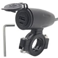 thumbnail image 1 of 12V 24V Car Fast Charger Socket 45W PD USB C & 18W QC3.0 Dual USB Power Outlet USB Outlet for Motorcycle Truck ATV Boats, 1 of 4