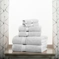 thumbnail image 2 of Bibb Home 6 Piece Solid Egyptian Cotton Towel Set, 2 of 3
