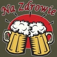 thumbnail image 3 of CafePress - Na Zdrowie Toast With Beer Mugs Dark T Shirt - Men's Classic Graphic Cotton T-Shirt, 3 of 4