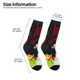 thumbnail image 2 of Rocae Merry Christmas Elk for Girls Boys Crew Socks,Children's Socks, Kids Socks, Toddler Socks: Daily Wear with Kids School Uniform, 2 of 5
