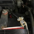thumbnail image 2 of Ampper Brass Battery Terminals Connectors Clamps, Top Post Battery Terminal Protector Set for Marine Car Boat RV Vehicles (1 Pair), 2 of 8
