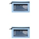 thumbnail image 2 of Speravity Bolsa de herramientas impermeable portátil para almacenamiento de herramientas Bolsa de herramientas de bolsillo con cremallera azul 30.5*19.5 cm 2Conjunto, 2 of 6