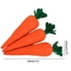 thumbnail image 3 of Easter Carrot Ornaments Simulation Carrot Decoration Artificial Carrot Decors For Hanging On Wall Window Or Door Anggrek Otros, 3 of 8