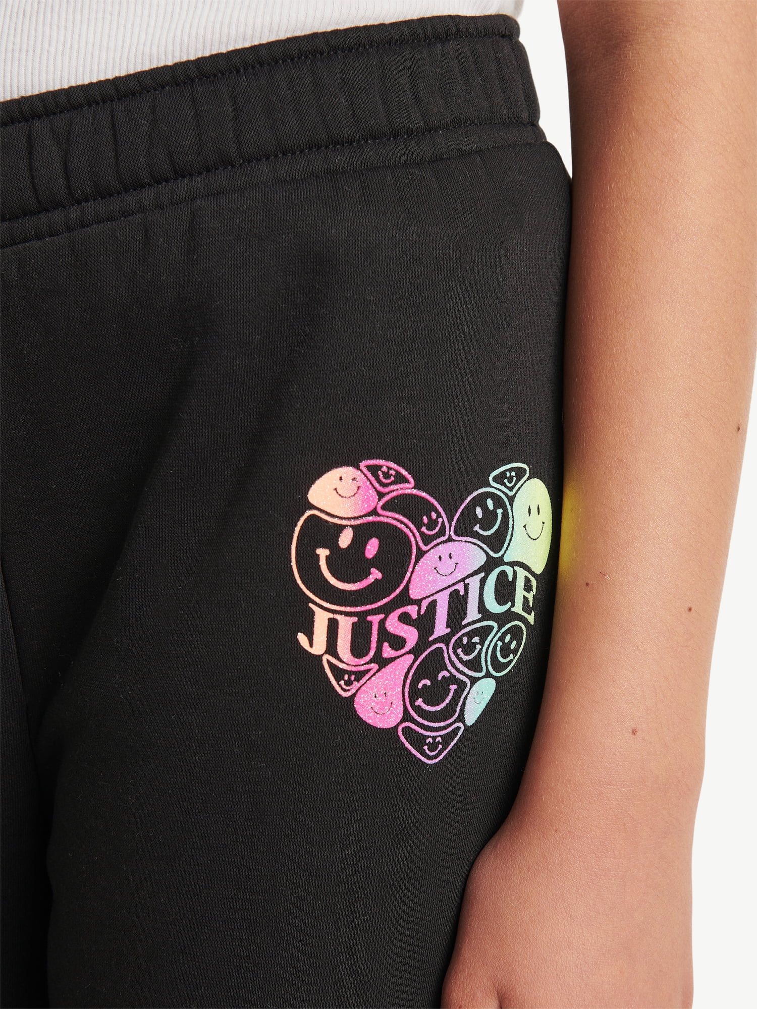 Justice Girls Fleece Wide Leg Pants, Sizes XS - XLP