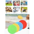 thumbnail image 3 of Flying Disc Outdoor Playing Lawn Game Disk Flyer for Kindergarten Teaching Soft Silicone Colorful 6 Pack Bulk Set, 3 of 10