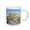 White, variant on 3drose, Europe, Italy, Umbria, Civita, Bridge to Historic Area - Eu16 Rti0134 - Rob Tilley, 11oz Mug