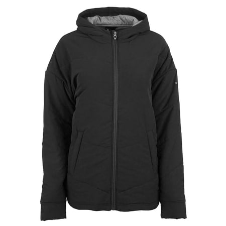Spyder Women s Stretch Woven Full Zip Hoodie Black / S