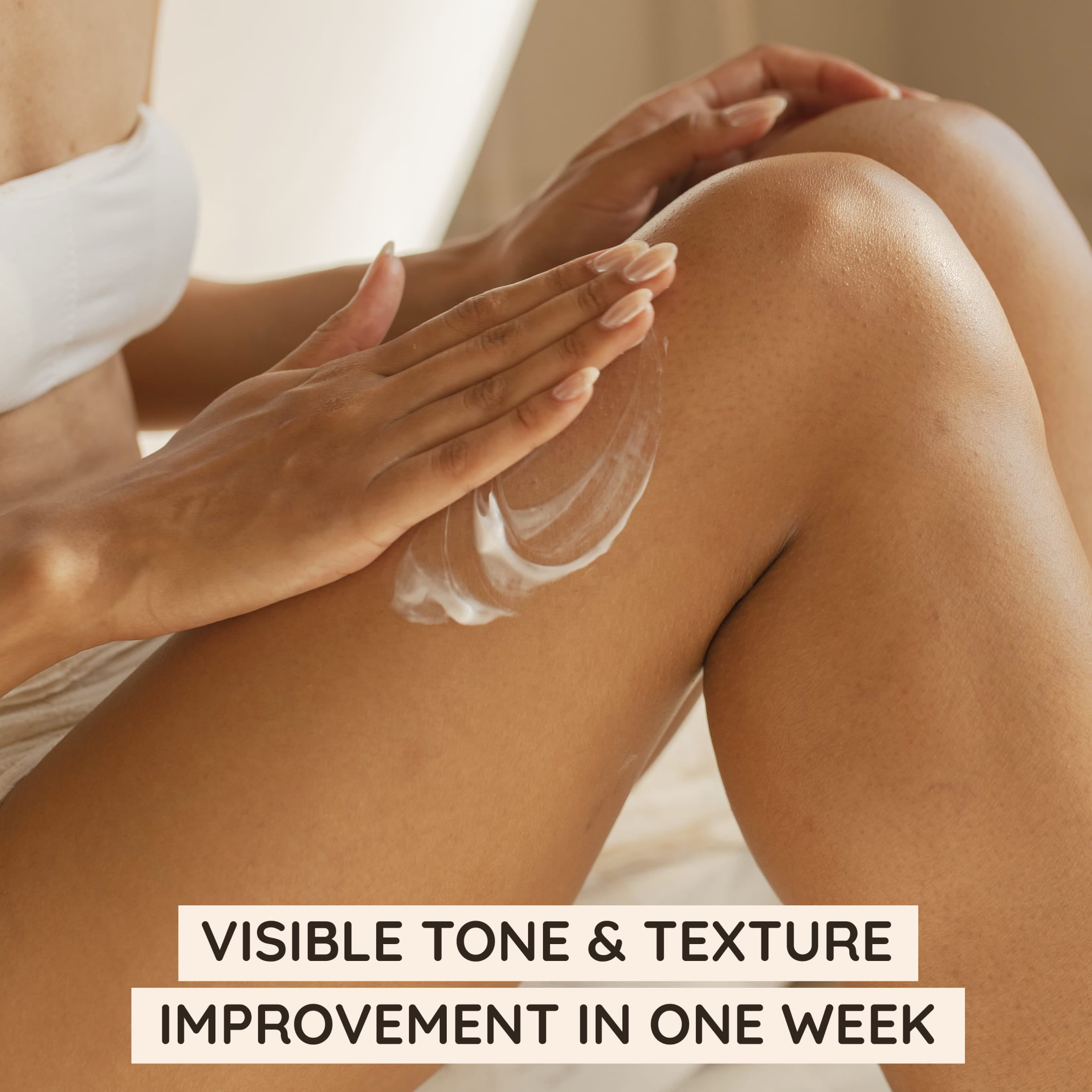 (3 pack) Aveeno Tone + Texture Renewing Hand and Body Lotion for Sensitive Skin, Fragrance Free, 18 oz
