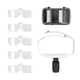 thumbnail image 1 of Lupa de cabeza manos libres, lupa de cabeza lupa de cabeza plegable recargable lupa LED resistente y resistente NikouMX herramienta, 1 of 8