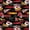 Multicolor, variant on Fabric Traditions, Chiefs Retro Cotton Fabric, 100% Cotton, By The Yard, Multicolor