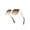 Brown, variant on FEISEDY Women Oversized Square Sunglasses Pearl Design Ladies 2021 New Luxury Fashion Big Shades B2747