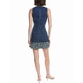 thumbnail image 2 of Cinq à Sept womens  Petal Mindie Mini Dress, 4, Blue, 2 of 3