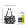 thumbnail image 2 of Angel Kiss Women Soft Handbag Shoulder Bag Large Capacity Multi Pocket Wallet, 2 of 5