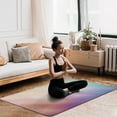 thumbnail image 4 of Colorful Gradient Fish Scale Texture Mermaid Carpet Style Living Room Bedroom Rug Modern 3d Entry Door Mats Household, 4 of 7