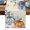 Beige, variant on ERUNPONLY Green Blue Pumpkin Fall Table Runner - 36 Inch Long Thanksgiving Plaid Farmhouse Botanical Cotton Linen Dress Scarves Farmhouse Table Runner for Kitchen Dining, Coffee Table, 13" x 36"