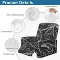 thumbnail image 5 of FUIALDOLG Halloween Floral Butterfly Recliner Chair Covers 4 Pieces 1 Seat Recliner Sofa Slipcover with Pocket Washable Protective Covers for Single-Seat Reclining Couch for Living Room, 5 of 7