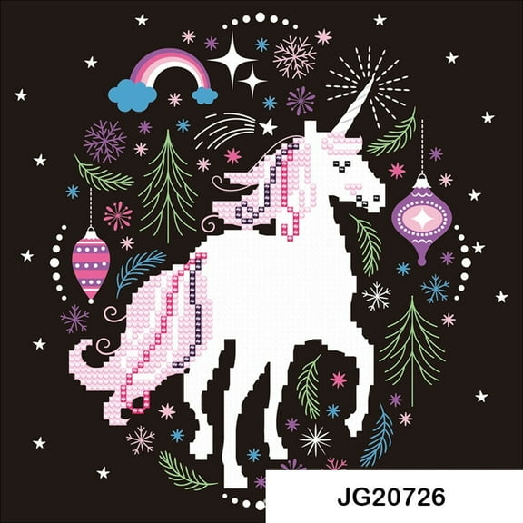 DIY 5D Diamond Painting Unicorn Embroidery Art Decor Cross Stitch Kits Gifts