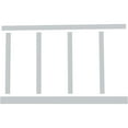 thumbnail image 6 of 56" Height with 20" Wide Adjustable Wall Panels, Classic Shaker 8' PVC Wainscoting Kit, (for heights up to 56"H), 6 of 8