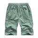 thumbnail image 3 of Hombres Casual Camuflaje Panel Deportes Bolsillo Cargo Pantalones Algodón Recortado Pantalones Cortos Pompotops  oipoqjl41276, 3 of 7
