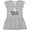 AC-Heather Grey, variant on Inktastic My Auntie Loves Me Unicorn Girls Toddler Dress