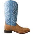 thumbnail image 3 of Men's Twisted X MRS0062 Ruff Stock Cowboy Boot Tan/Sky Blue Leather 10 D, 3 of 5