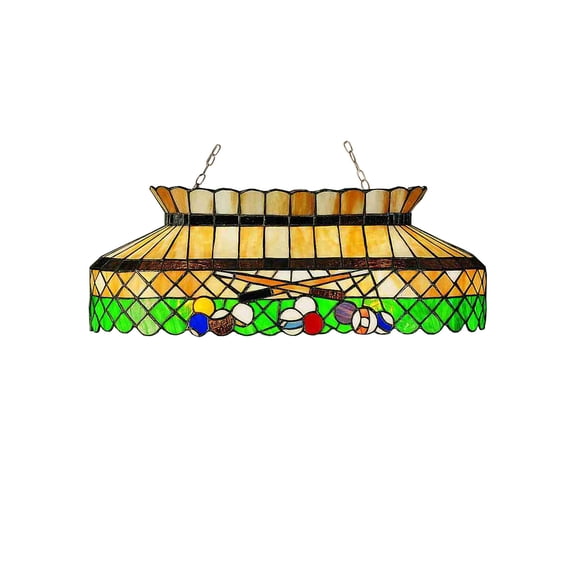 32 in. Billiard Oblong Pendant