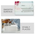 thumbnail image 3 of unbranded 4Ud Deflector Transparente Para Salpicaduras De Ducha Y Bañera En Esquinas Del, 3 of 8