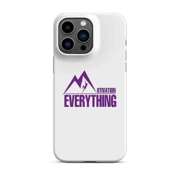 Motivation Over Everything Snap case for iPhoneÂ®