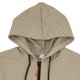 thumbnail image 5 of Dolkfu Sudaderas con capucha para hombres de media cremallera, sudaderas largas de deporte de color sólido con diseño de jacquard. XXL, 5 of 8